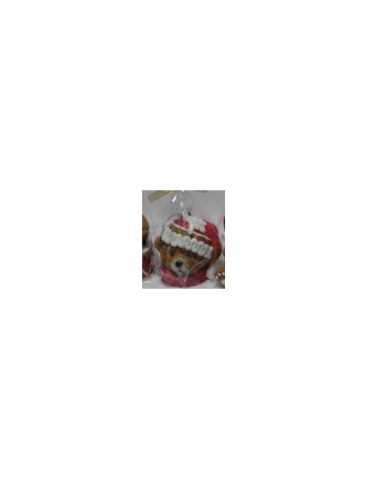 CANDELA VISO ORSO 10cm 677018