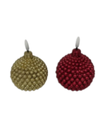 L.BUBBLE CANDELA SFERA  9cm 677030