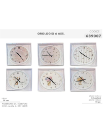 OROLOGIO PARETE 31cm 639007