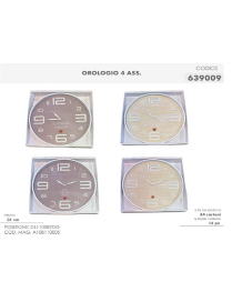 OROLOGIO PARETE 31cm 639009