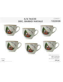 L.BABBO NAT. SERV.CAFFE' 6pz S/P