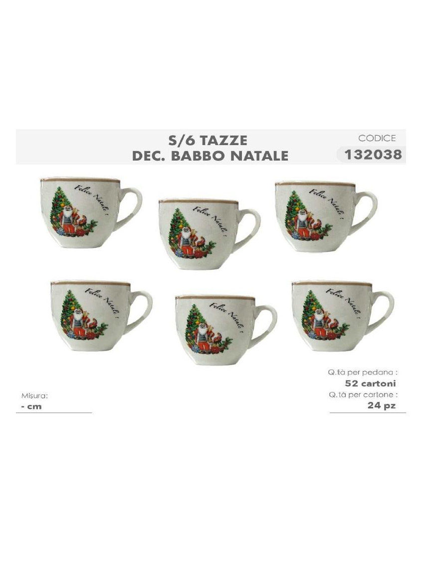 L.BABBO NAT. SERV.CAFFE' 6pz S/P