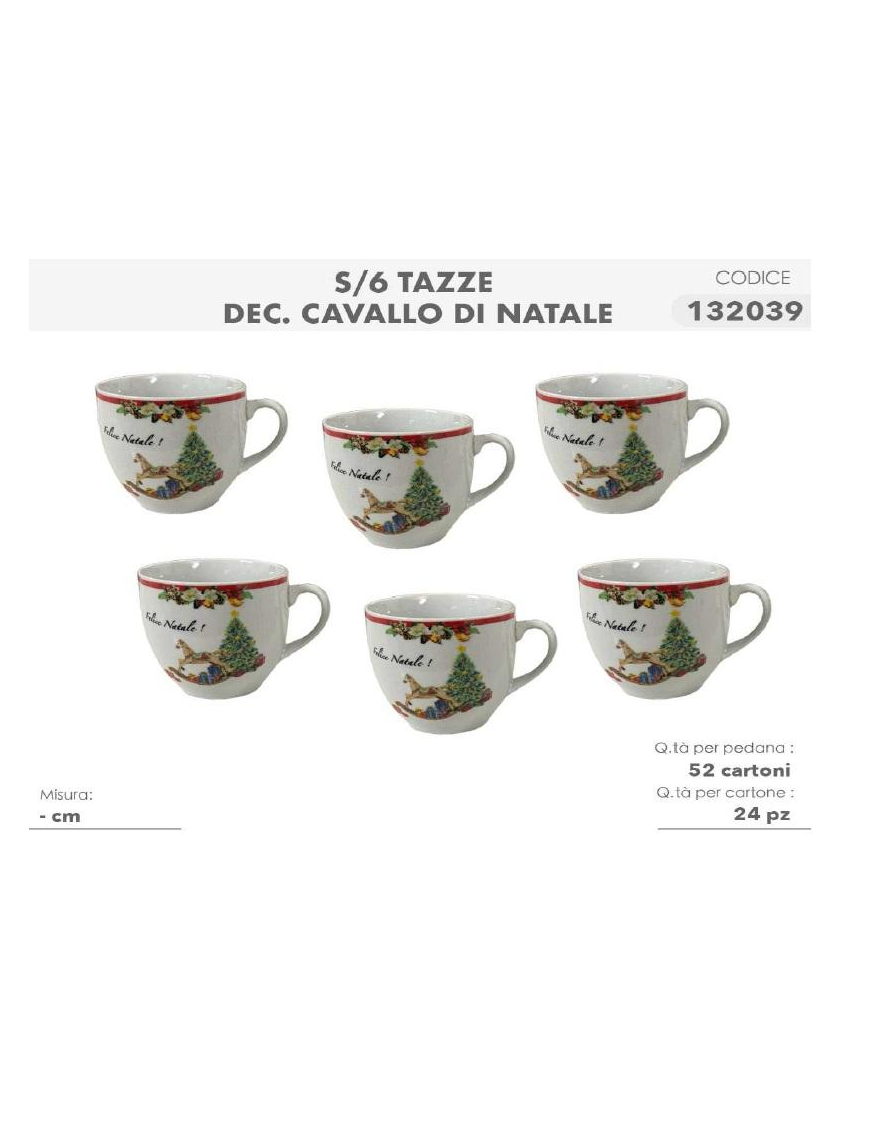 L.CAVALLO NAT. SERV.CAFFE' 6pz S/P