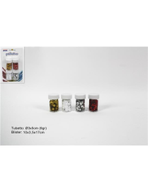 TUBETTI PAILLETTES 4pz 6gr CA009596 $$