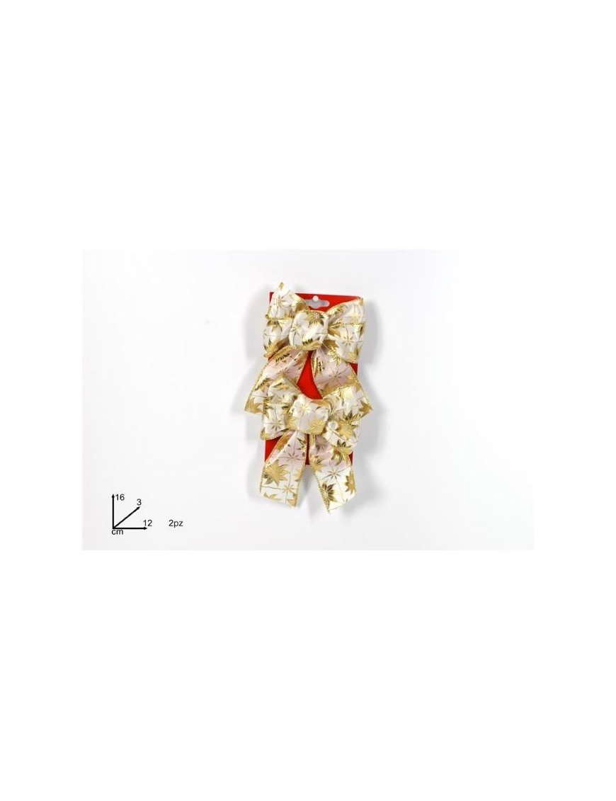 L.STELLA ORO FIOCCO BEIGE 16cm 2pz $$
