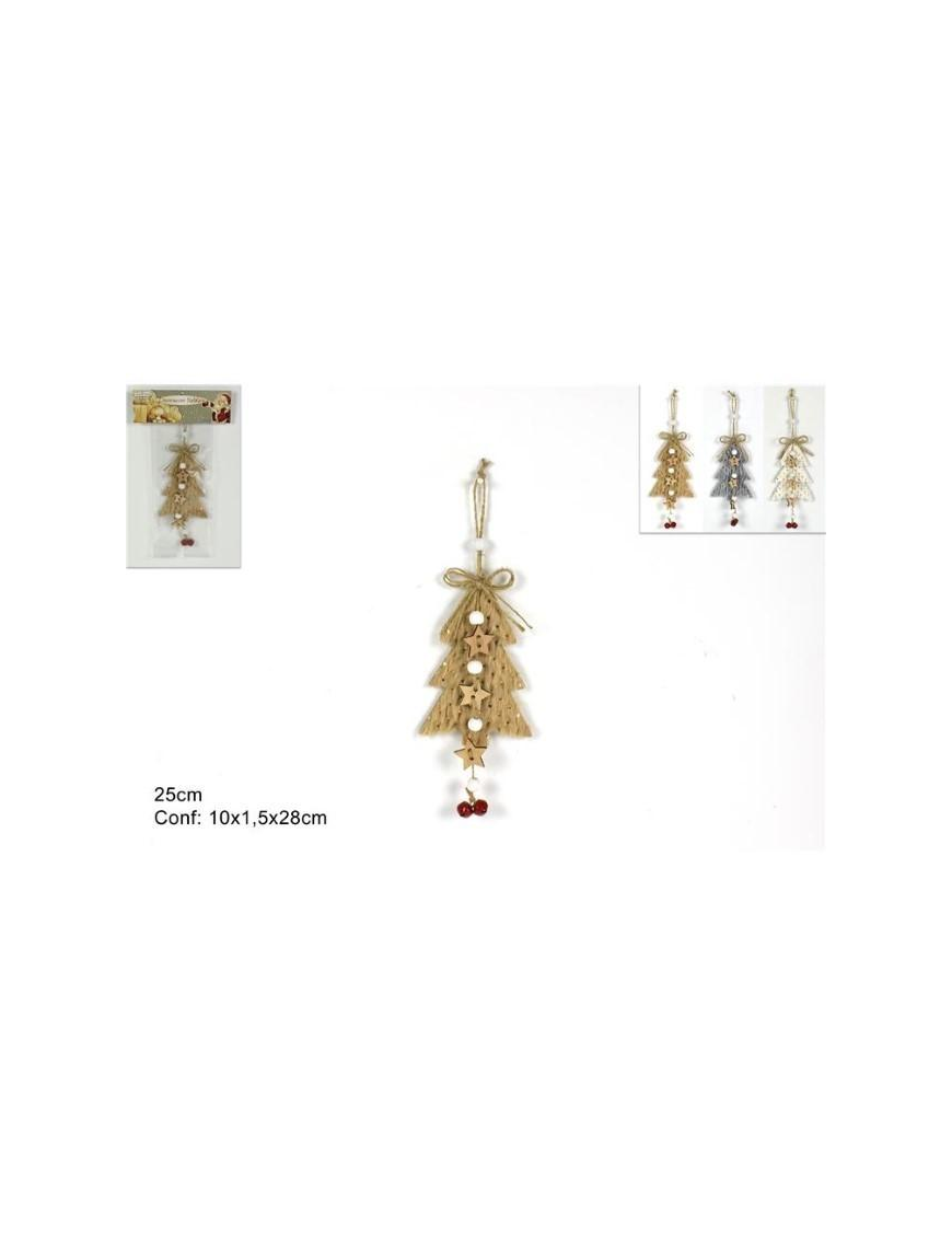 APPENDINO LEGNO ALBERO 25cm RO009846$$