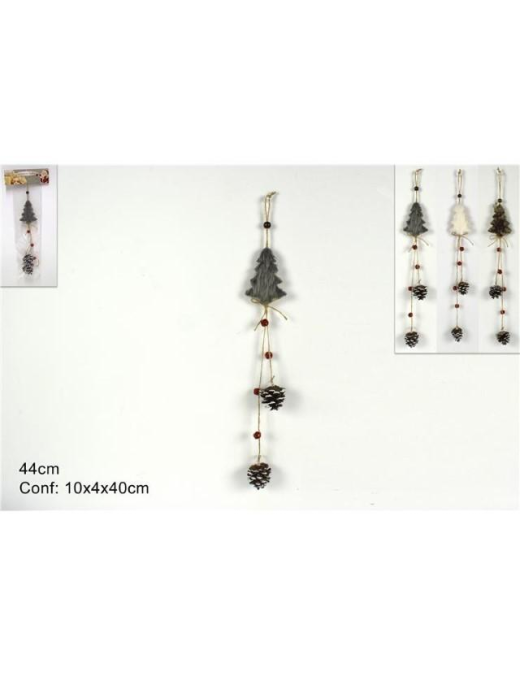 APPENDINO C/PIGNE ALBERO 44cm RO009852$$