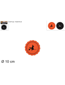 SOTTOBICCHIERE 6 PEZZI 10cm