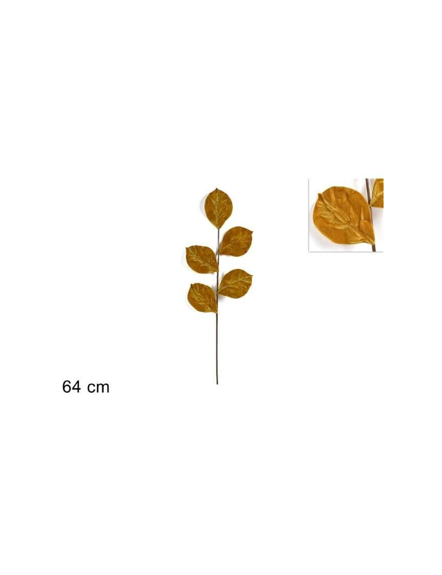 STELO FOGLIE VELLUTO ORO 64cm