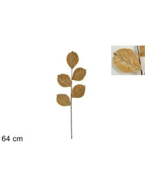 STELO FOGLIE VELLUTO BEIGE 64cm