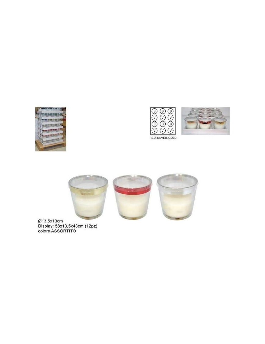 SCENTED CANDLE IN GLASS GLASS 420gr