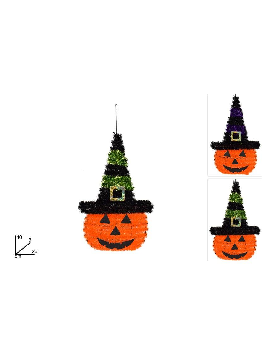 DECORAZIONE FILO APPENDINO ZUCCA