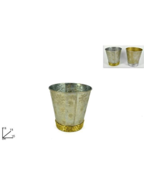 VASO 15cm IN LATTA