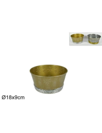 VASO 18x9cm IN LATTA