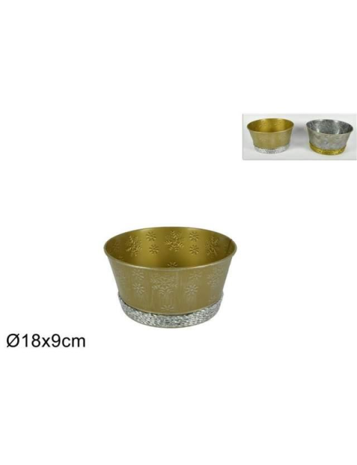 VASO 18x9cm IN LATTA