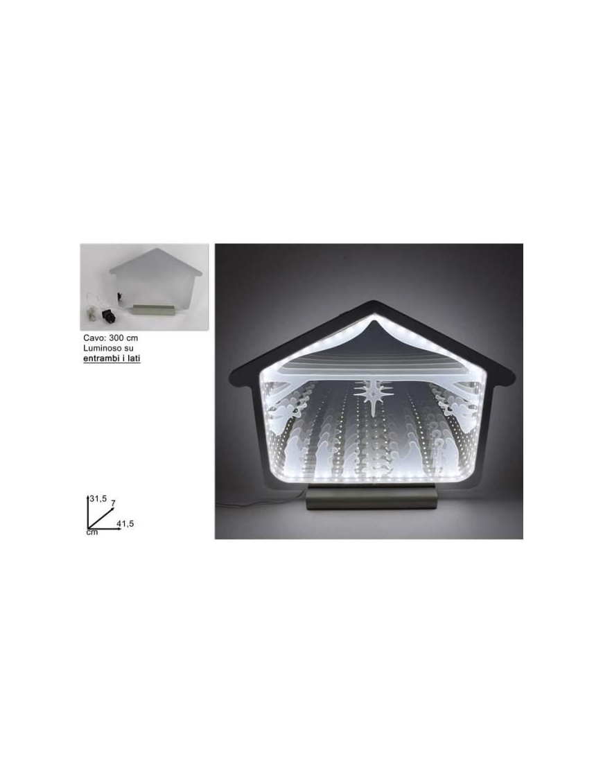 BIANCO SCENARIO NATIVITA' 3D 41,5cm $$
