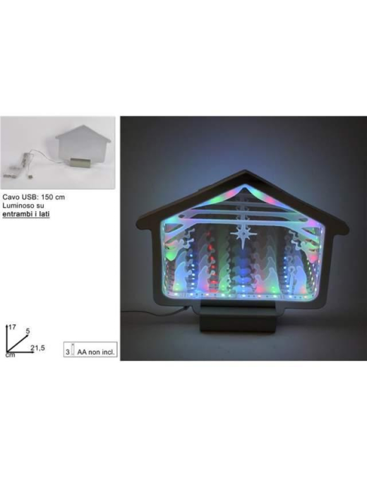MULTICOLOR SCENARIO NATIVITA' 3D 21,5$$