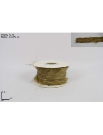 NASTRO PELLICCIA BEIGE 6,3x270cm