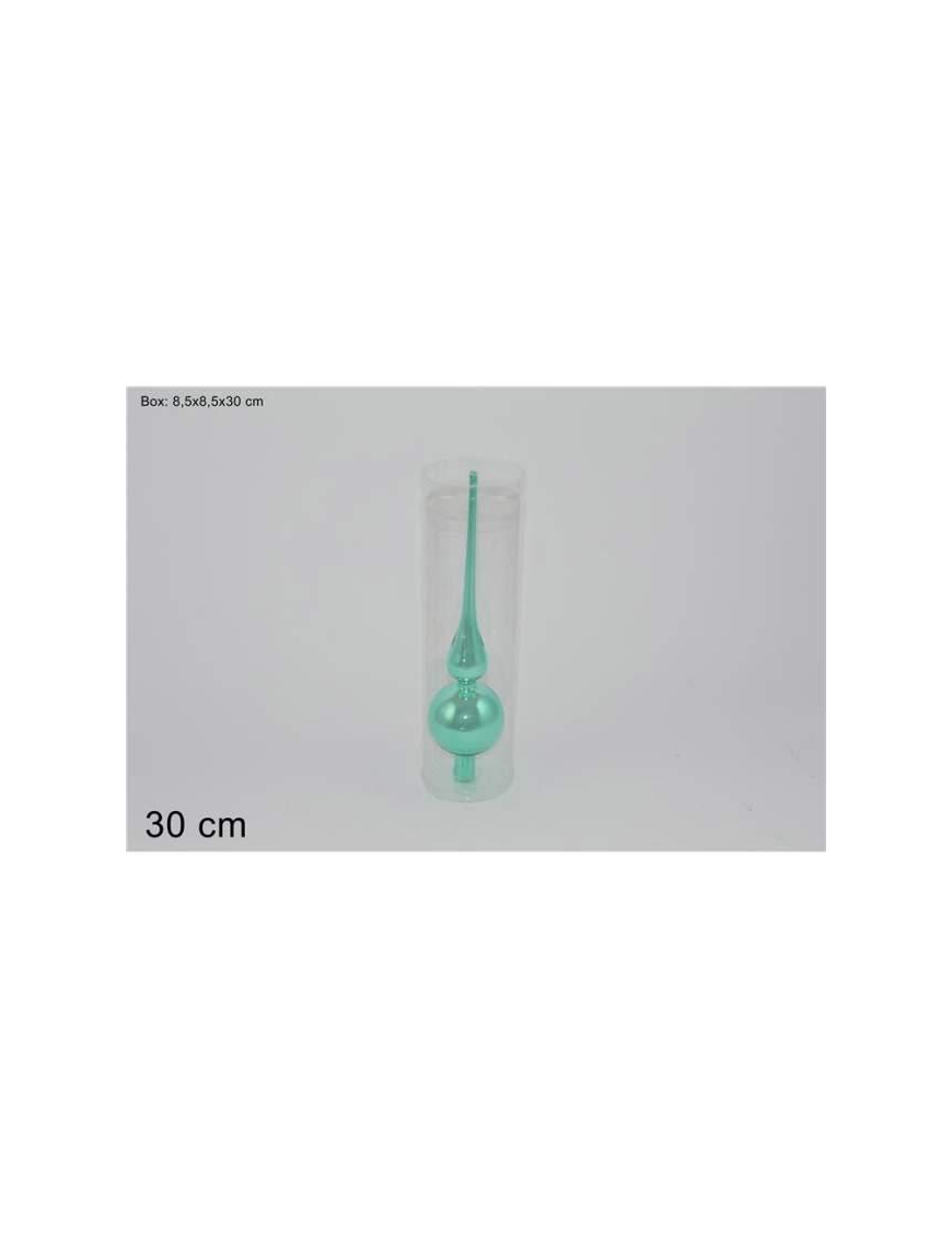 GREEN POLISHED GLASS TIP 30cm