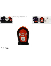 DECORAZIONE FILO SOGGETTO HALLOWEEN 16cm
