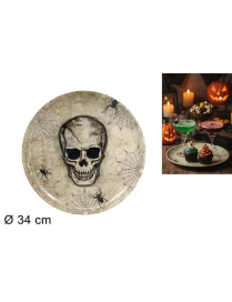 PIATTO TONDO HALLOWEEN 34cm