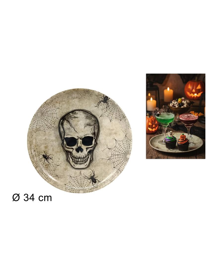 PIATTO TONDO HALLOWEEN 34cm