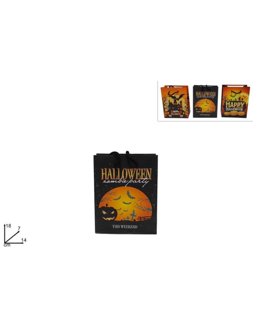 HALLOWEEN GIFT ENVELOPE 18x14x7cm