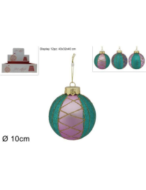 SFERA GLITTER TIFFANY 10cm