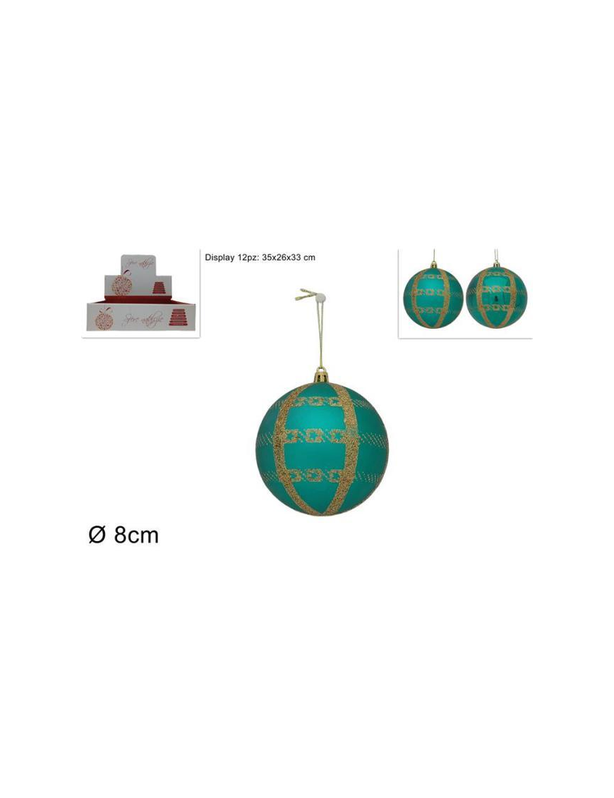SFERA 8cm TIFFANY GLITTER