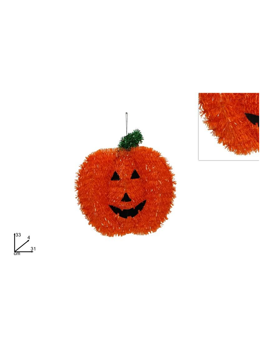 DECORAZIONE FILO ZUCCA 33cm