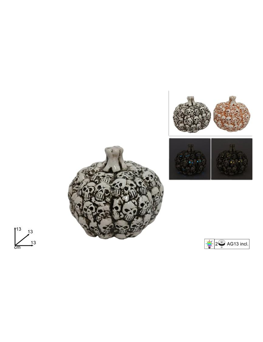 ZUCCA TESCHI HALLOWEEN CON LUCE 13cm
