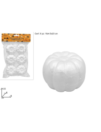 ZUCCA POLISTIROLO DECOUPAGE  6cm 6pz