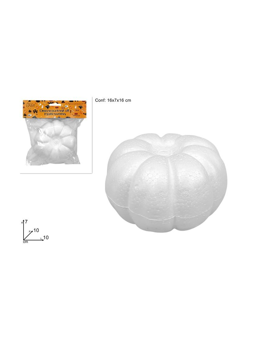 ZUCCA POLISTIROLO DECOUPAGE 10cm