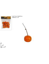SPILLONE ZUCCA 10cm 9 PEZZI
