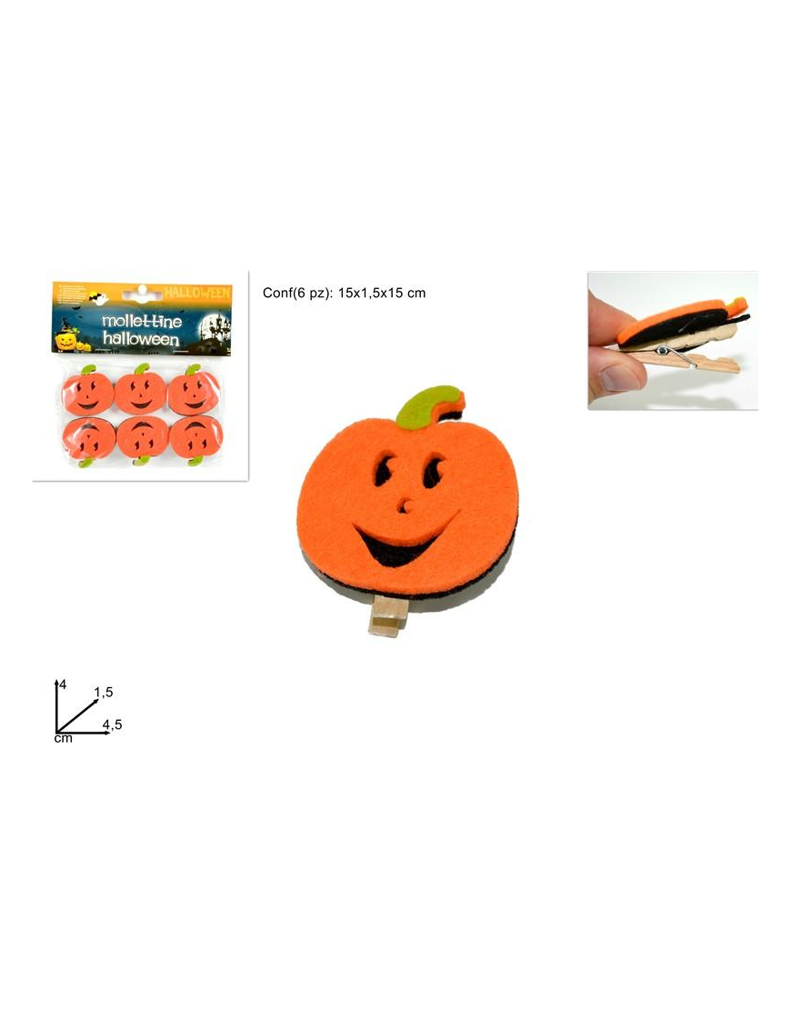 MOLLETTINE ZUCCA 6 PEZZI