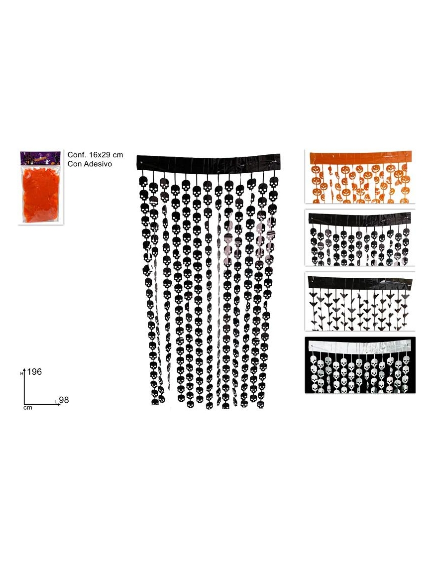TENDA HALLOWEEN  98x196cm