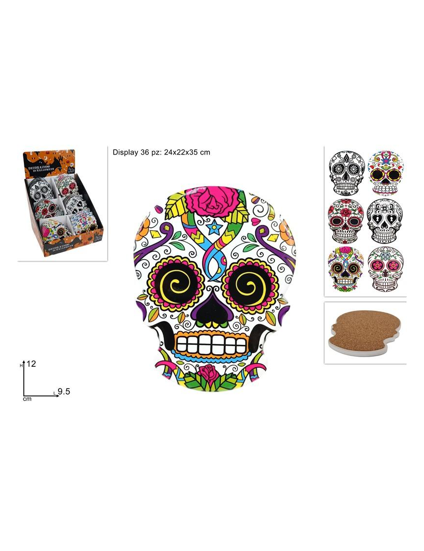 HALLOWEEN SKULL SOUVENIR 9.5cm