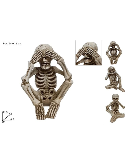 SKELETON DECORATION 11.5cm