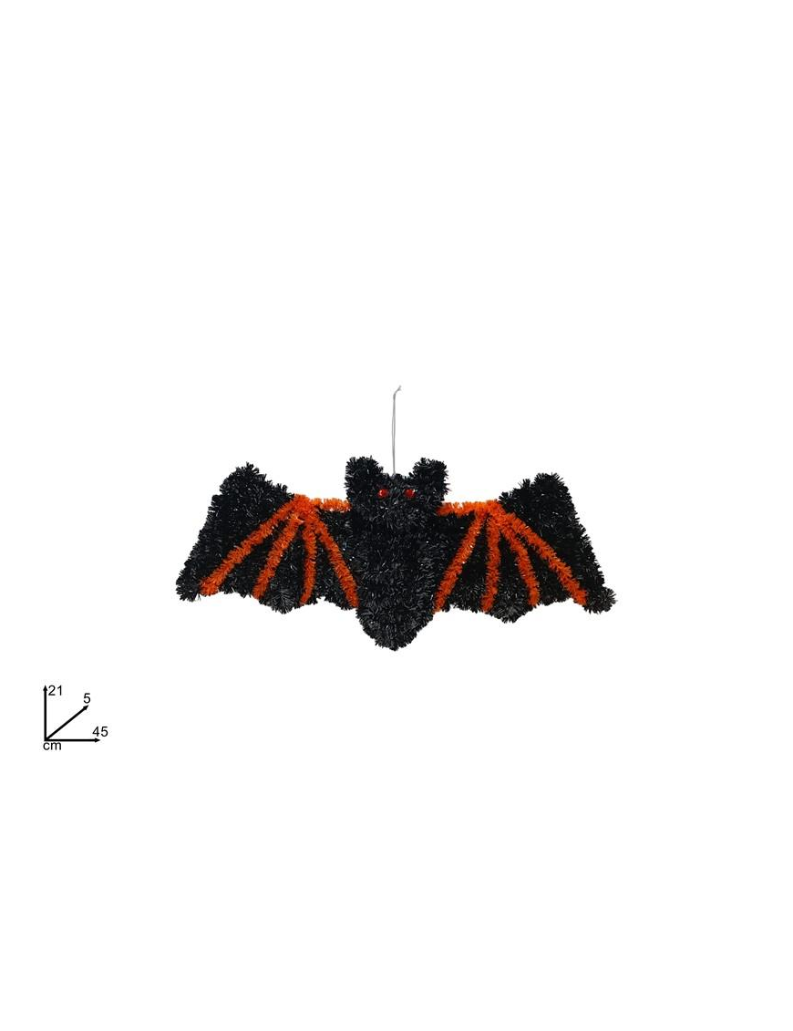 BAT WIRE DECORATION 21x45cm