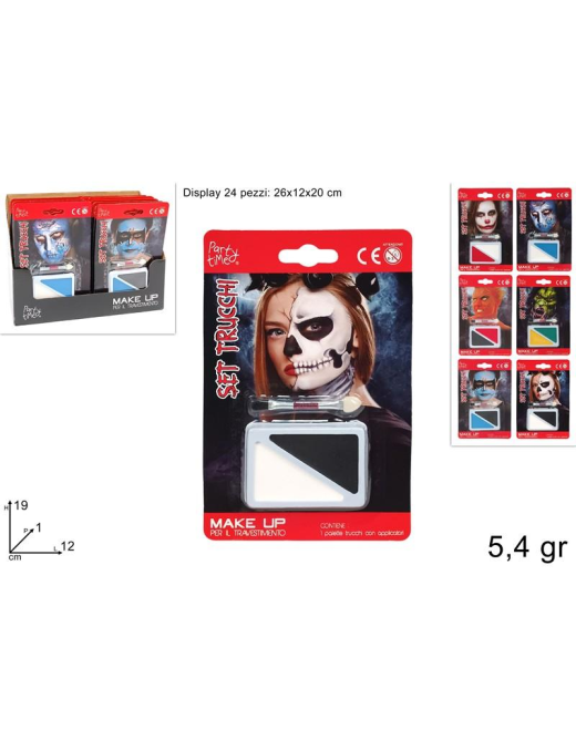 HALLOWEEN MAKEUP 2 COLORS 5.43gr
