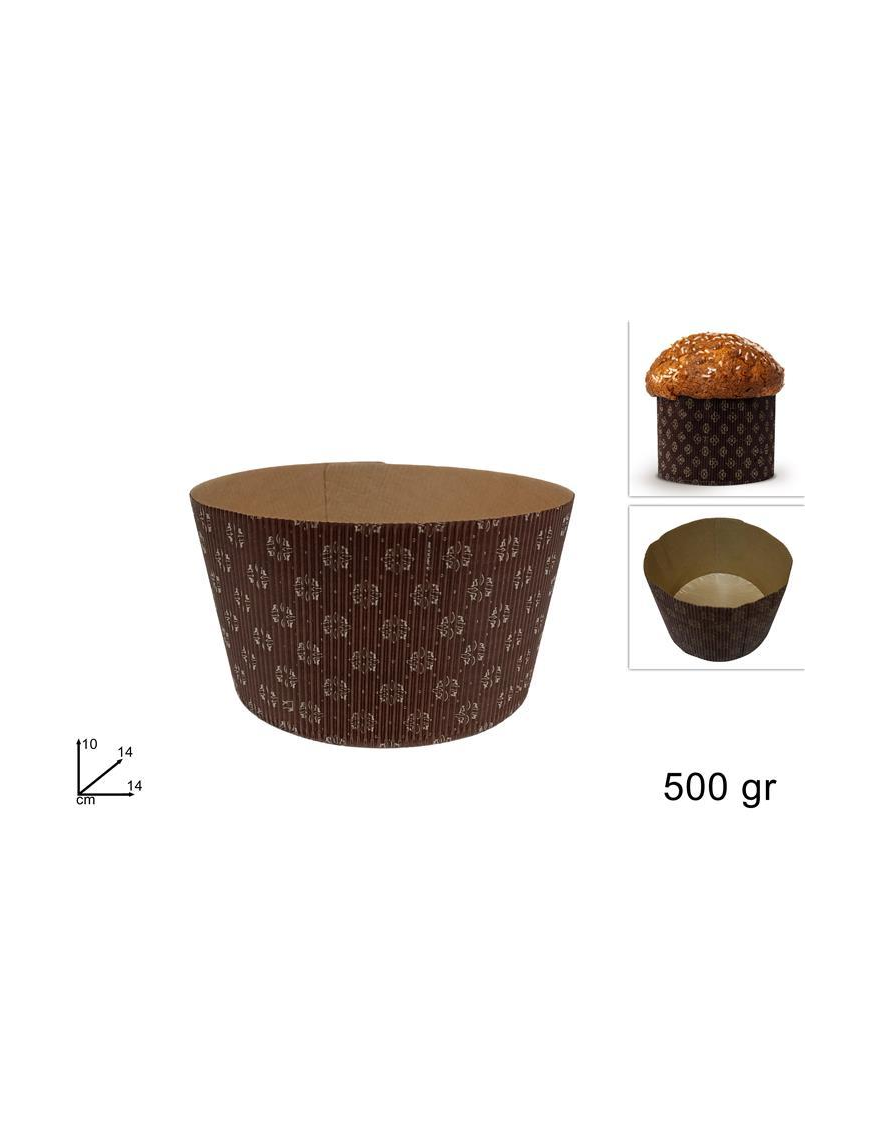 STAMPO CARTA PANETTONE ALTO  500gr