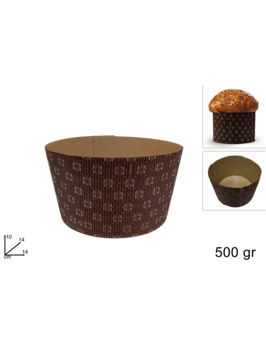 STAMPO CARTA PANETTONE ALTO  500gr