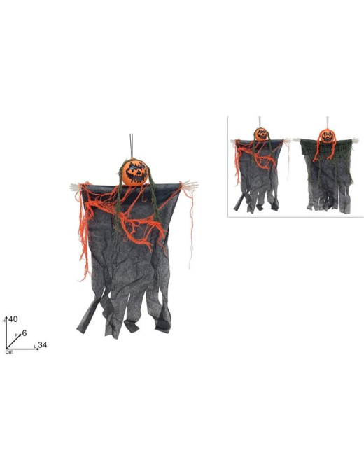 PUMPKIN MONSTER HANGER 40 cm