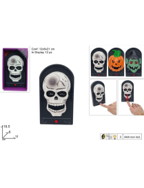 HALLOWEEN BELL WITH LIGHT AND SOUND
