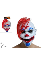 MASCHERA CLOWN CON CIUFFO