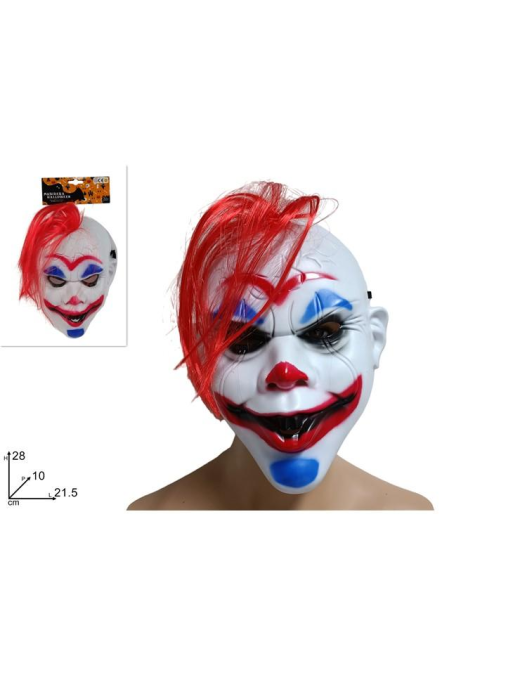 CLOWN MASK WITH TUFF