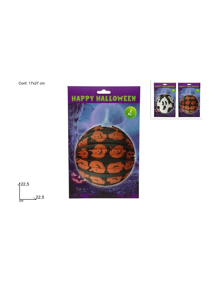 FESTONE CARTA PALLA HALLOWEEN 22,5 cm