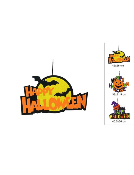 HAPPY HALLOWEEN HANGER