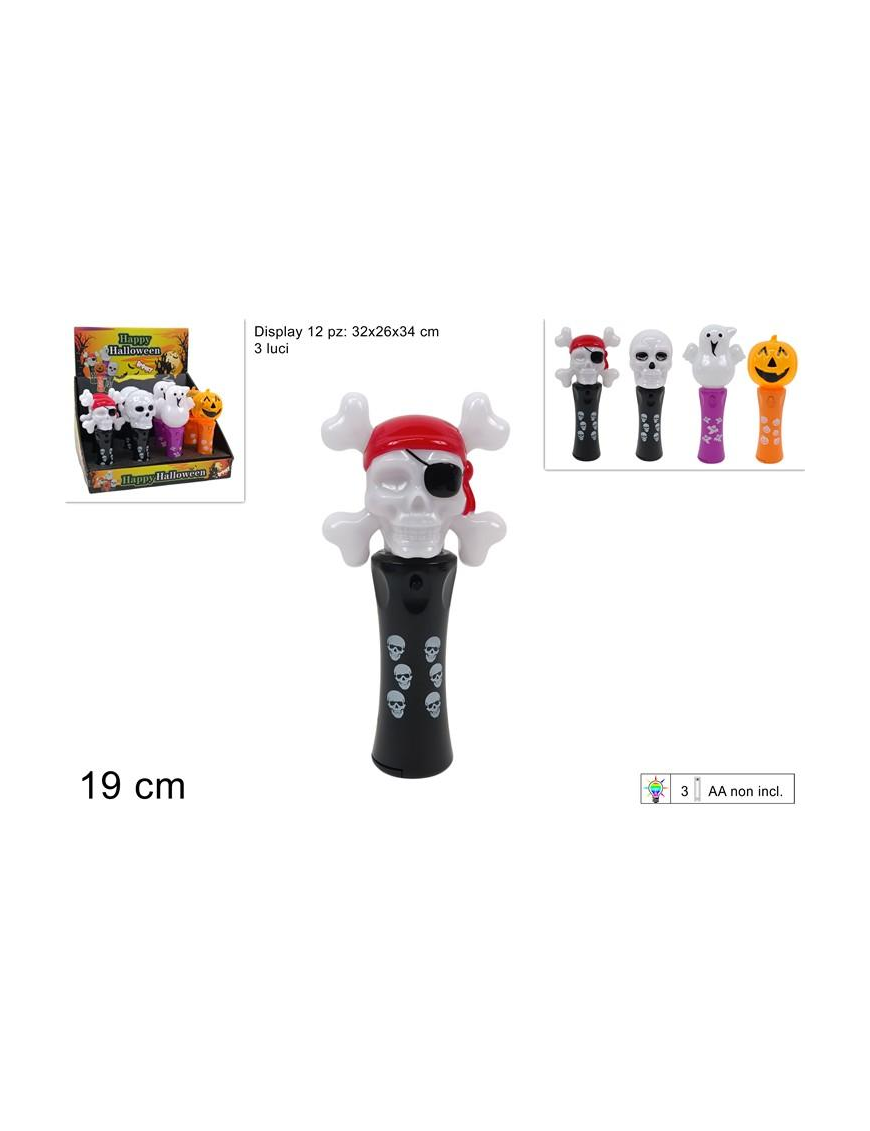 HALLOWEEN LIGHT WAND 19 cm