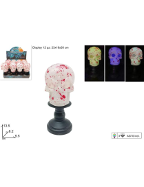 TESCHIO CON LED MULTICOLOR 13,5 cm